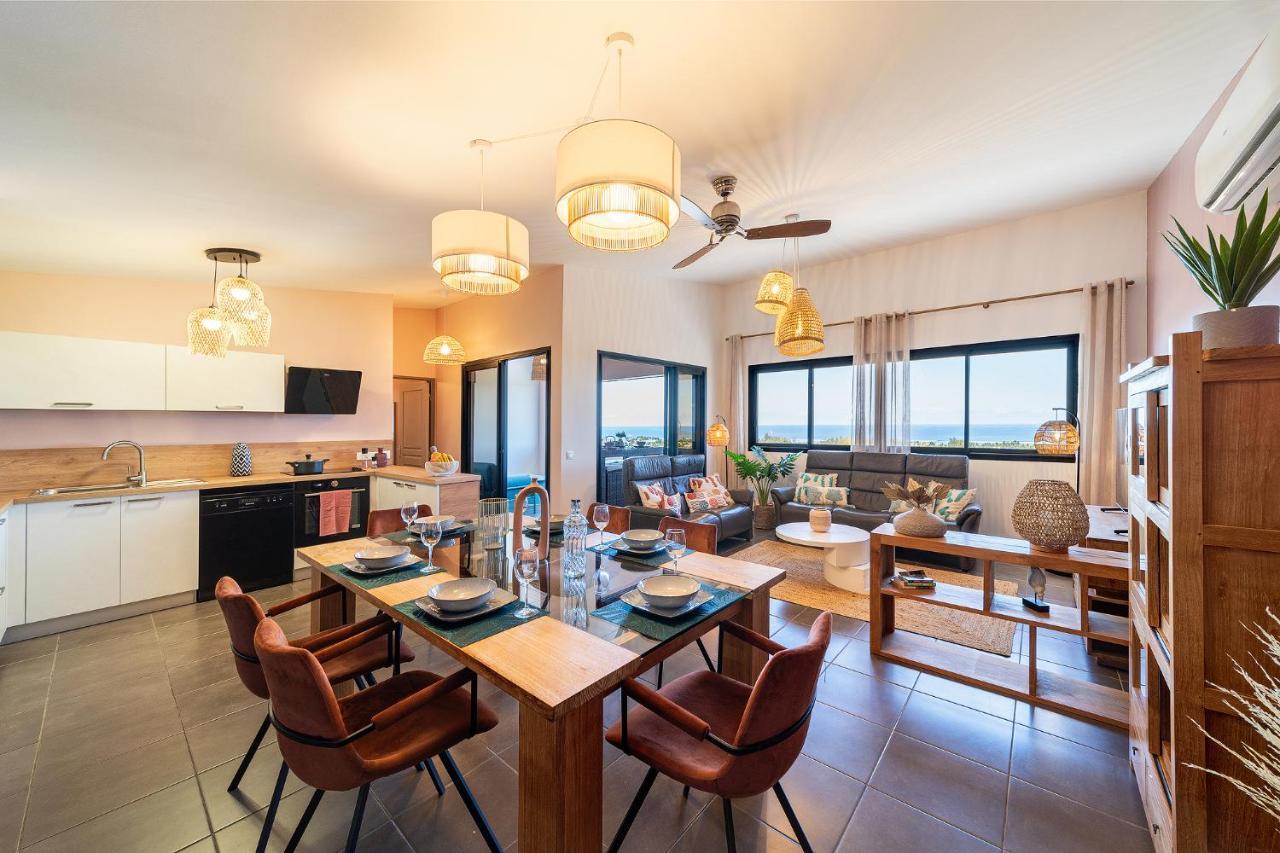Ocean Nest T4 Renove Vue Mer Splendide La Saline Le Bains Bagian luar foto